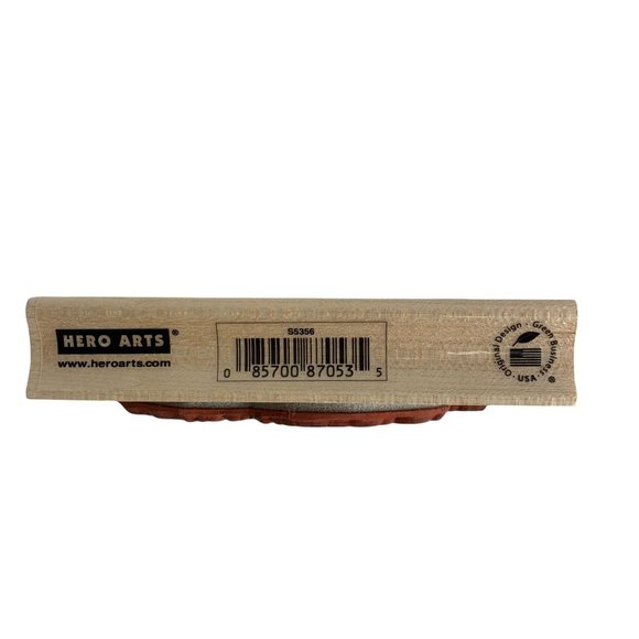 Hero Arts Etched Medallion Woodblock Stamp - Picture 5 of 5